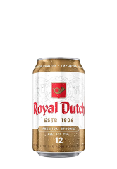 ROYAL DUTCH PREMIUM SUPER STRONG BEER 12% 24 X 33CL Cans