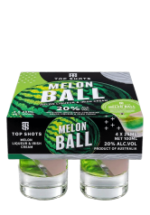TOP SHOTS VODKA MELON BALL 4X2.5CL