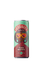 TUTTAVIA PEACH MOSCATO 12 x 25CL cans